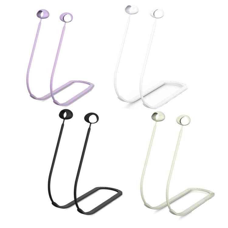 2 PCS Bluetooth Earphone Silicone Anti-Lost Cord For Samsung Glaxy Buds 2