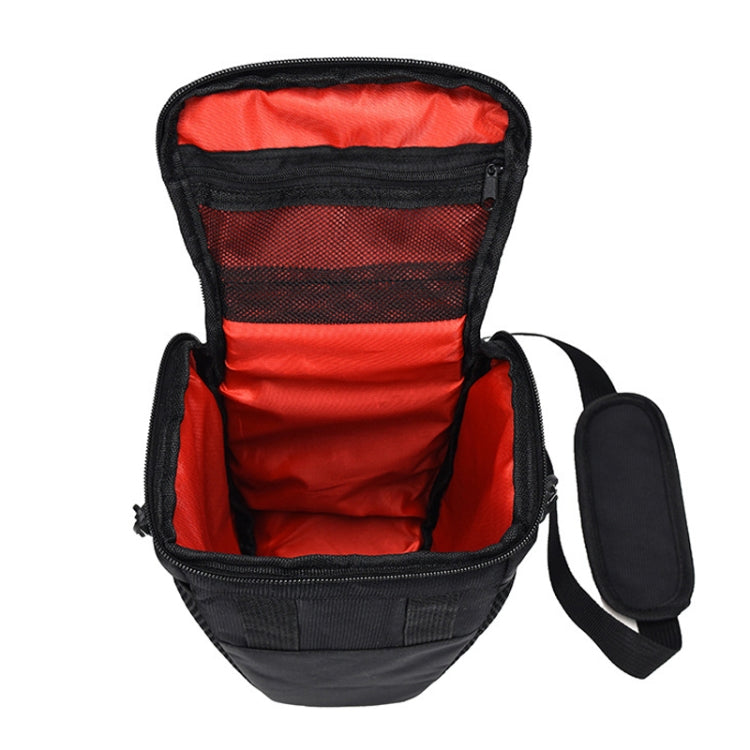 Byk-1683 Triangular Waterproof and Wear-resistant Camera Bag, Red, Yellow