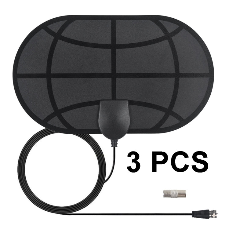 3 PCS HDTV Antenna Mini HD Digital TV Antenna, 3 PCS HDTV