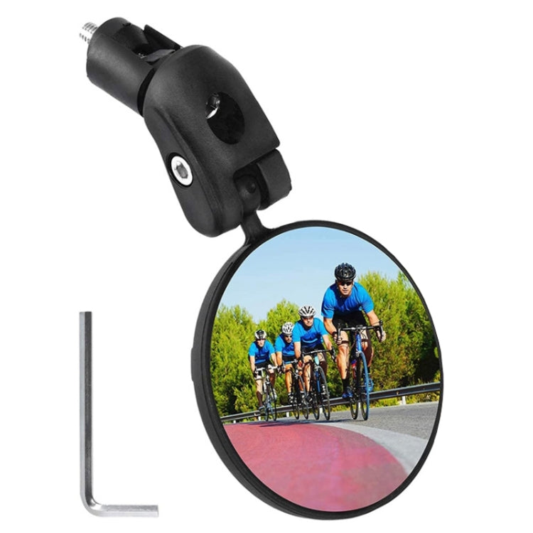 Bicycle Convex Rearview Mirror Large View 360 Degree Rotating Mirror, Convex Rearview Mirror
