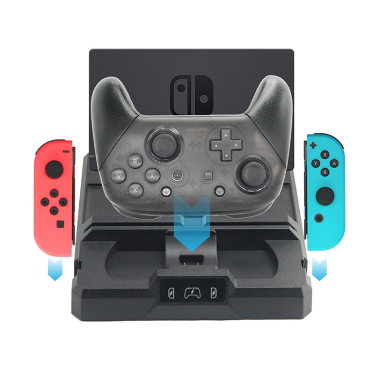 Multifunctional Game Console Handle Charging Base Storage Bracket For Nintendo Switch, S053
