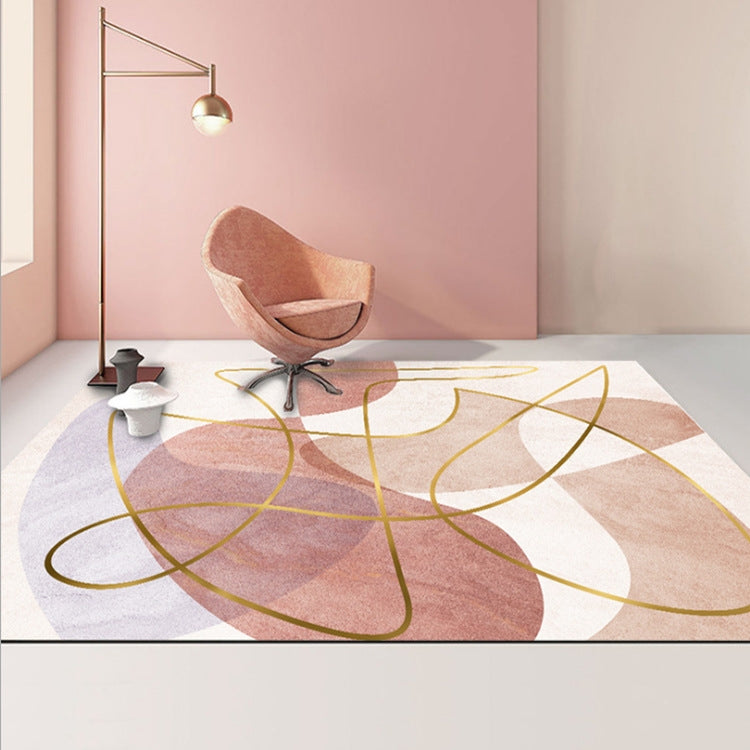 Modern Abstract Geometric Living Room Rug Coffee Table Cushion, 80x200cm, 120x160cm