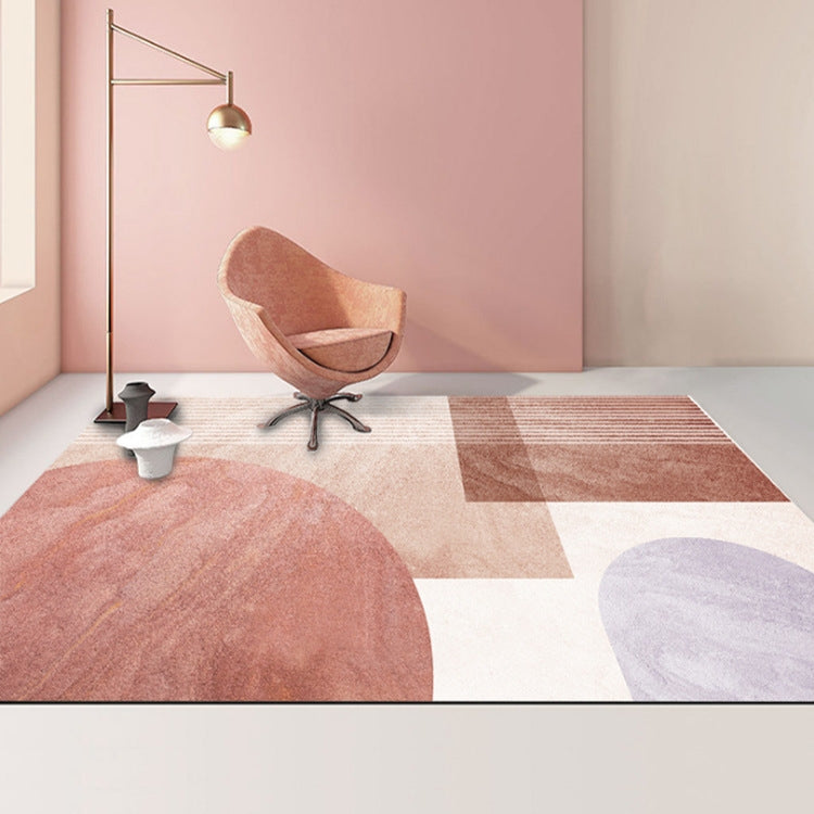 Modern Abstract Geometric Living Room Rug Coffee Table Cushion, 80x200cm, 120x160cm