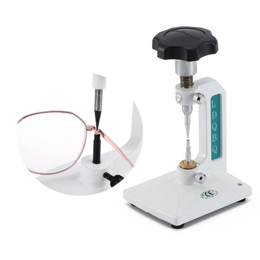 Extractor de tornillos para gafas ópticas, herramienta para extraer tornillos rotos y reparar gafas.