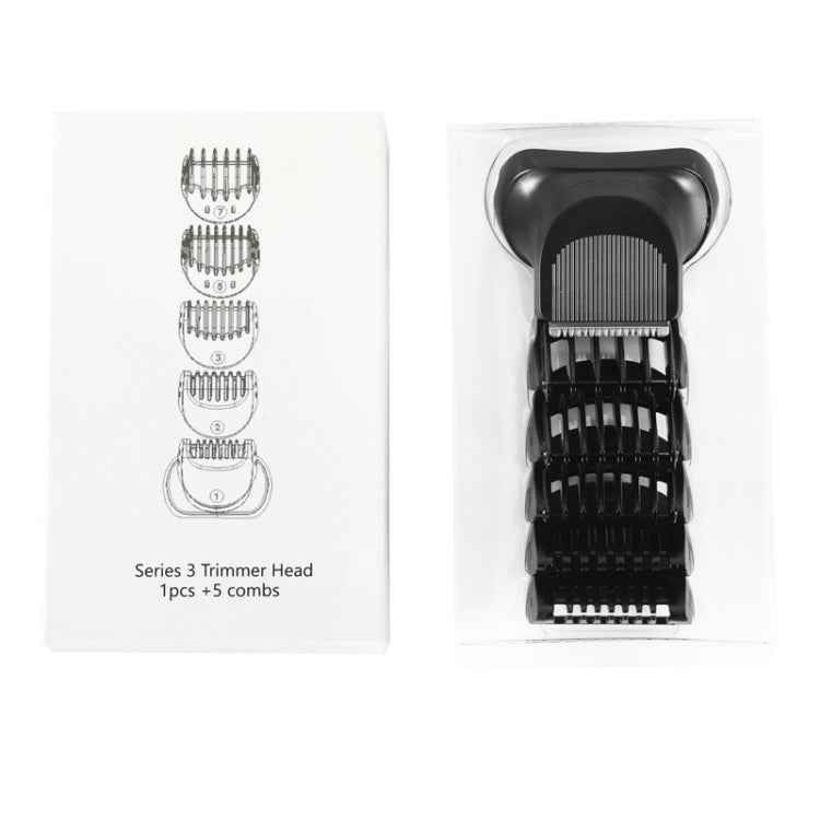 Electric Shaver 1 Head + 5 Combs For BRAUN 3 Series