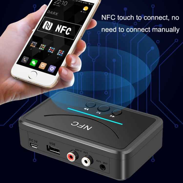BT-200 NFC Bluetooth Wireless Audio Receiver U Disk Player