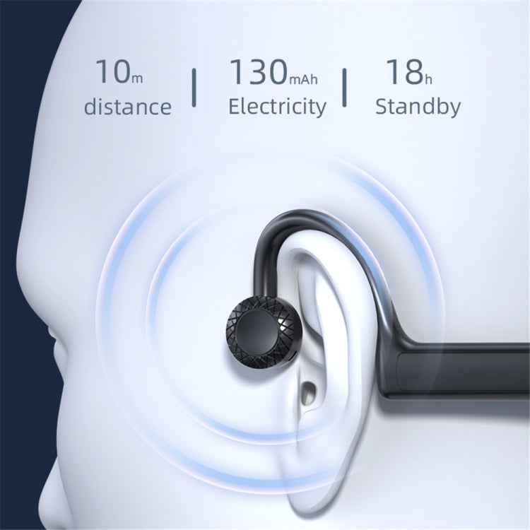 KS-19 Bluetooth Headset Sound Conducting Hanging Neck Business Headphones