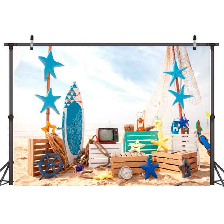 2.1m X 1.5m Beach Surfboard Photography Background Cloth