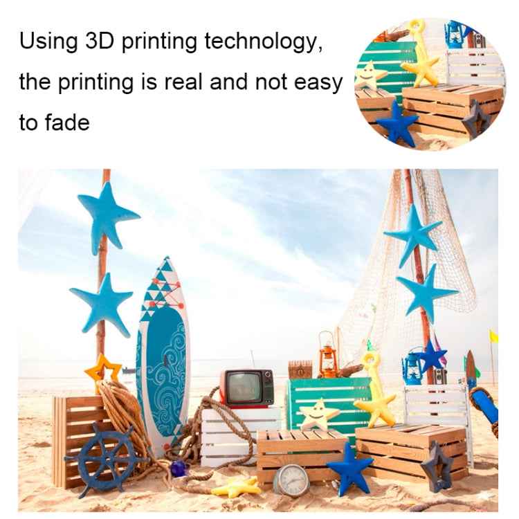 2.1m X 1.5m Beach Surfboard Photography Background Cloth