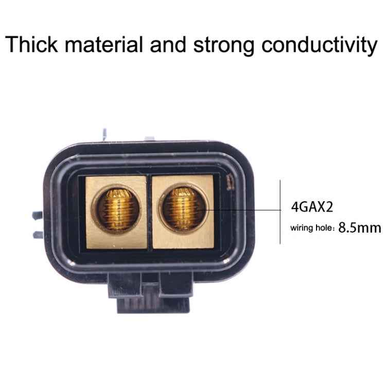 MAXI2 Car Audio Modified Power Cord Waterproof Fuse Seat, MAXI2 Fuse Seat