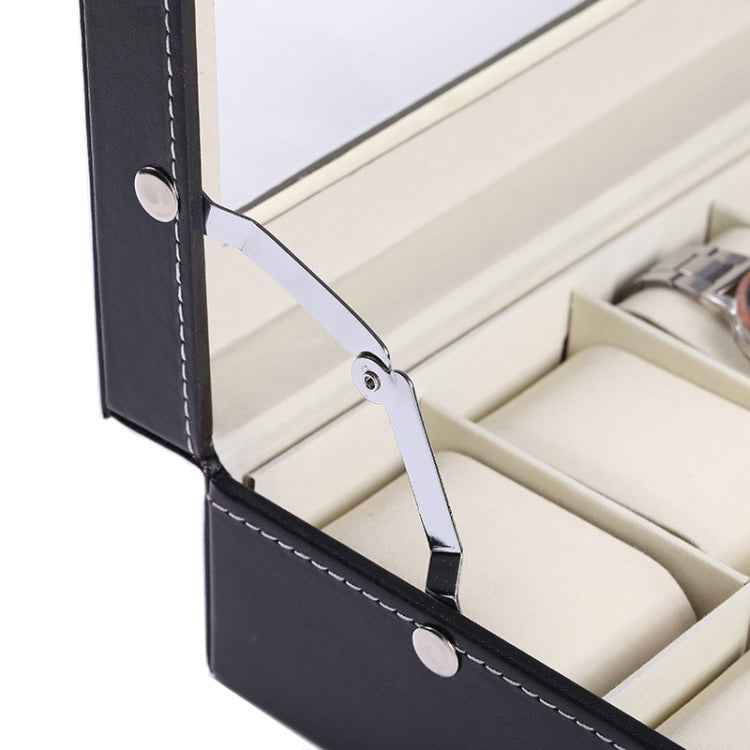 24 Bit PU Leather Watch Storage Box Display Box