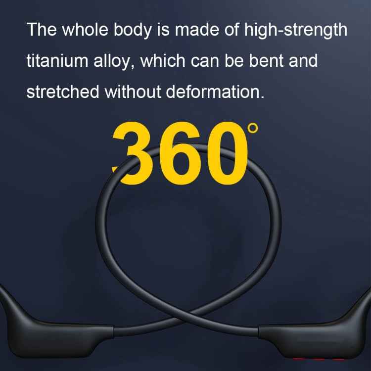 GCRT-X6 Earhook Bone Conduction Sports Bluetooth Headphones