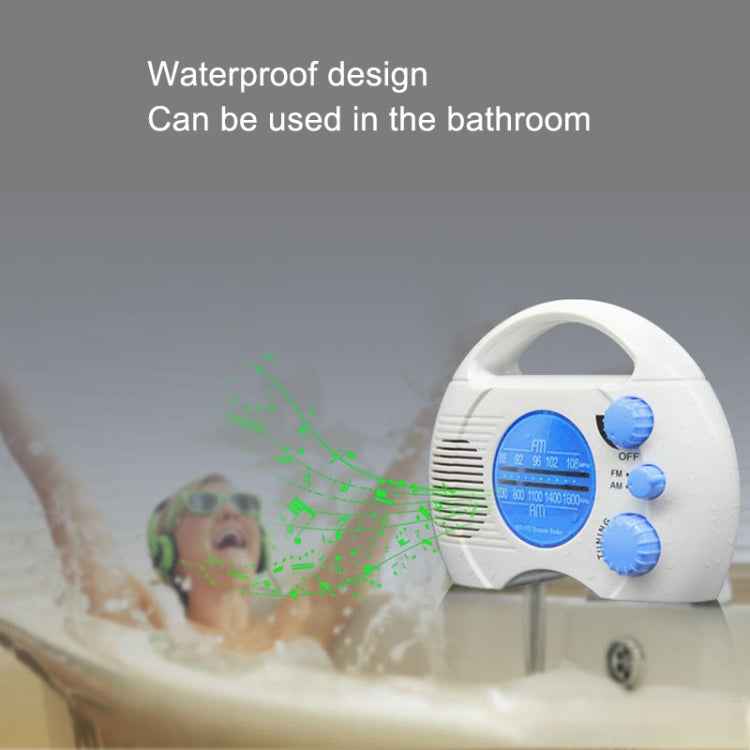 SY-910 AM/FM Two Waves Radio IPX4 Waterproof Portable Radio