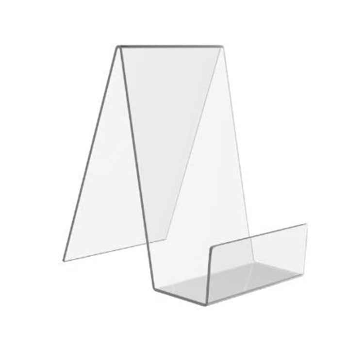 2 PCS Acrylic Display Stand Transparent Book Shelf Photo Frame Holder, 100 x 115 x 145mm