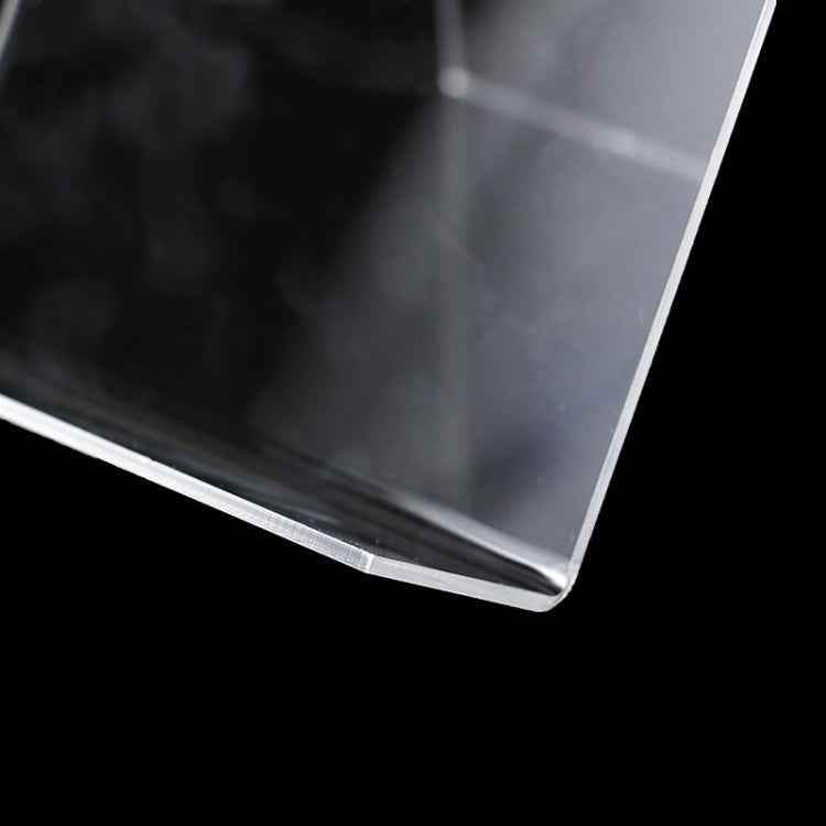 2 PCS Acrylic Display Stand Transparent Book Shelf Photo Frame Holder