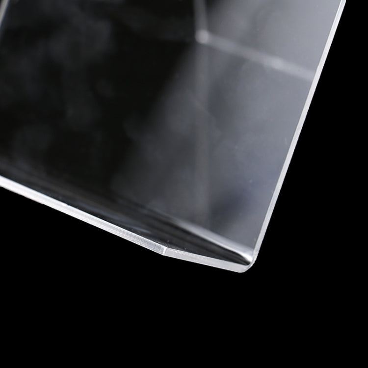 2 PCS Acrylic Display Stand Transparent Book Shelf Photo Frame Holder, 100 x 115 x 130mm