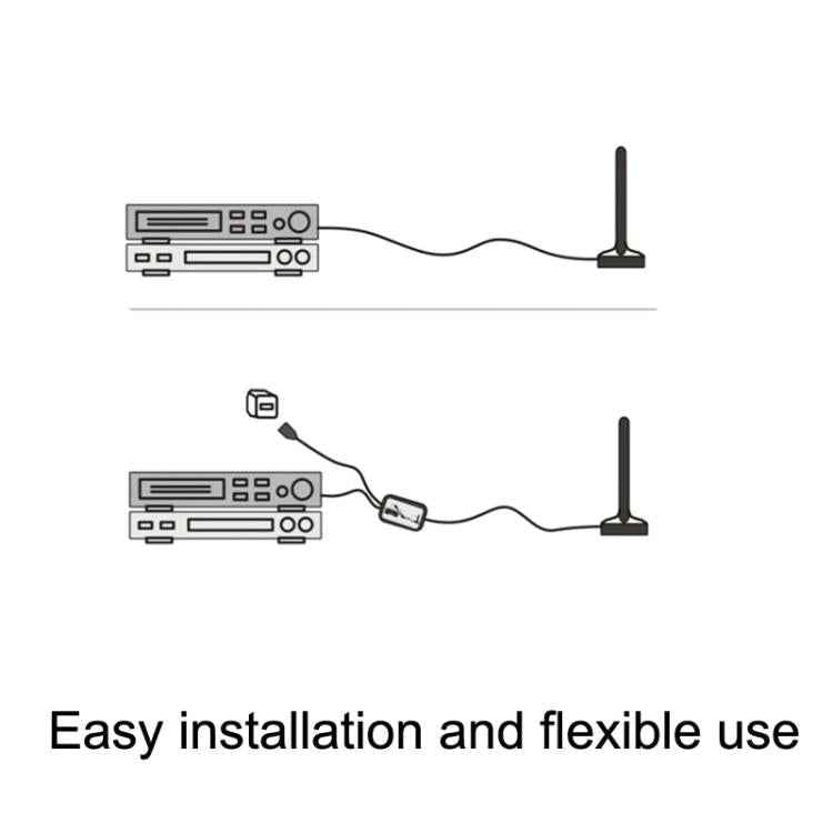 ANT-108 Amplifier Transparent Double Spell Radio FM Amplifier
