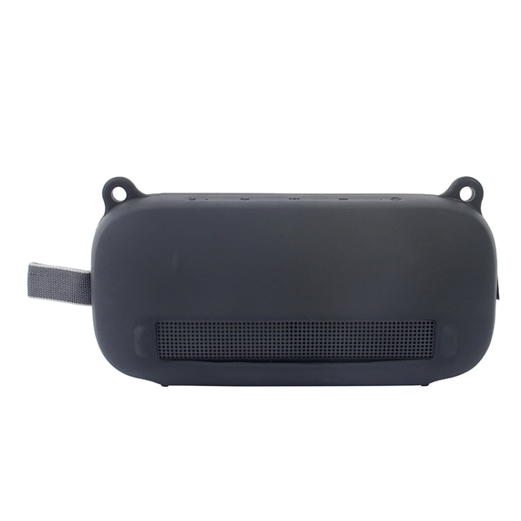 Speaker Silicone Protective Cover For Bose Soundlink Flex, Style 2 Black, Style 2 Silver Gray, Style 2 Dark Blue, Style 2 Stone Blue