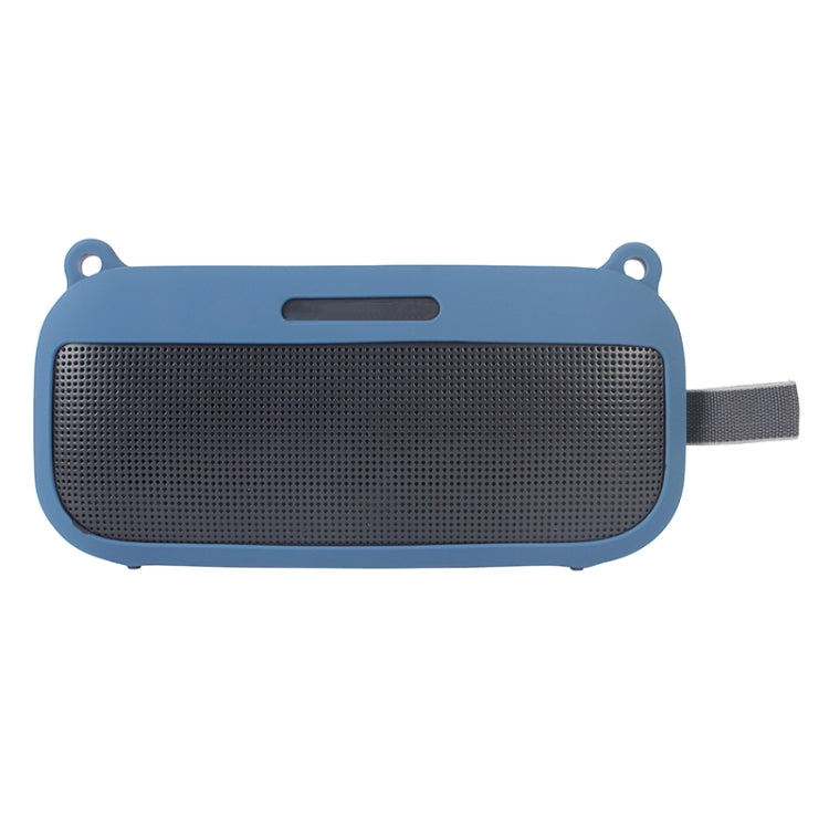 Speaker Silicone Protective Cover For Bose Soundlink Flex, Style 2 Dark Blue, Style 2 Stone Blue, Style 2 Black, Style 2 Silver Gray