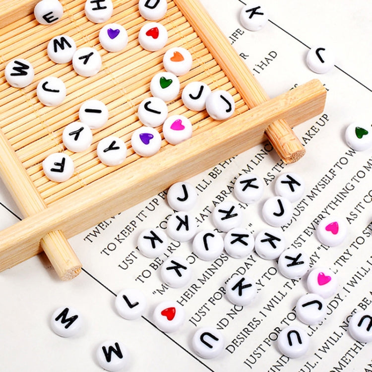 28 Grid Alphabet Beads Rice Beads DIY Beaded Bracelet Material, 28 Grid