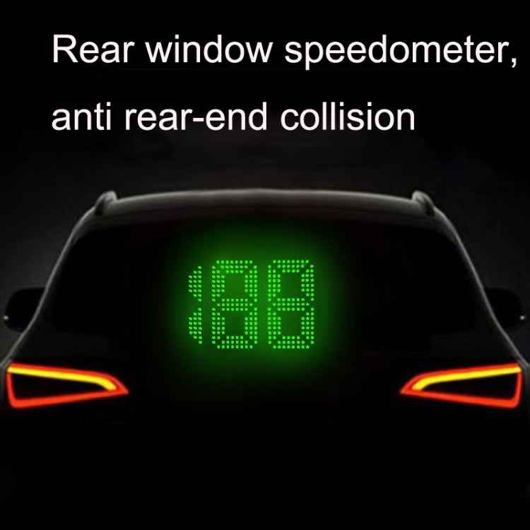 C188 GPS Rear Window Speedometer Head Up Display Speed Display HUD Car Universal, C188 GPS HUD