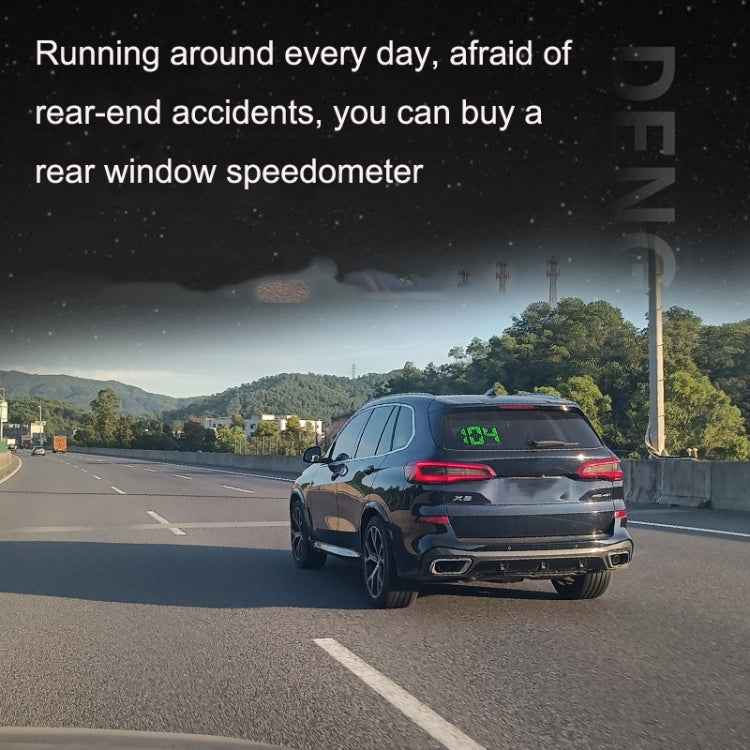 C188 GPS Rear Window Speedometer Head Up Display Speed Display HUD Car Universal, C188 GPS HUD