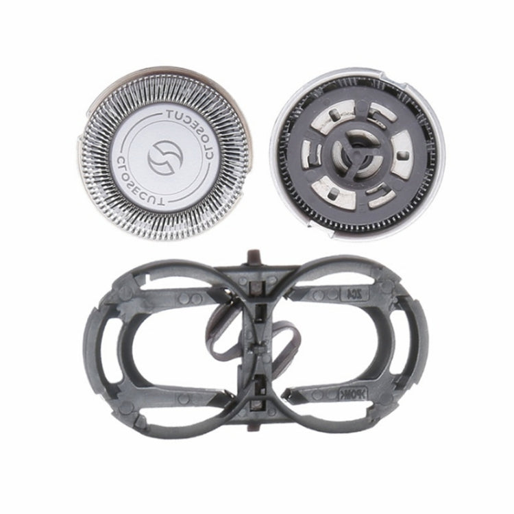 Razor Blades Shaving Heads with ABS Mount Holder Kit For Philips PQ182 PQ183 PQ206 /190, Shaving Blades