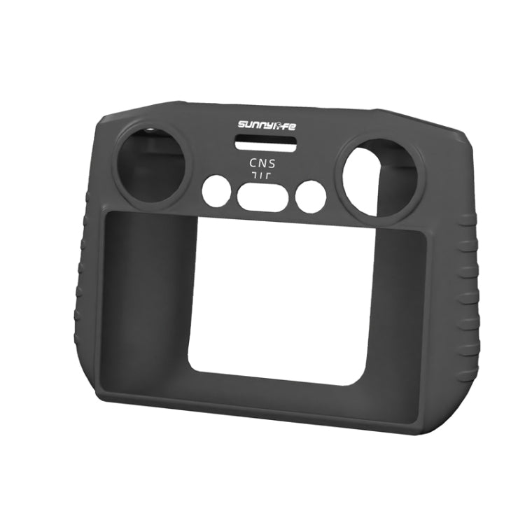 Sunnylife For DJI RC Remote Control Silicone Protective Case, Style: With Hood (Gray), For DJI RC With Hood (Black), For DJI RC With Hood (Gray), For Mini 3 Pro DJI RC Without Hood (Black), For DJI RC Without Hood (Gray)