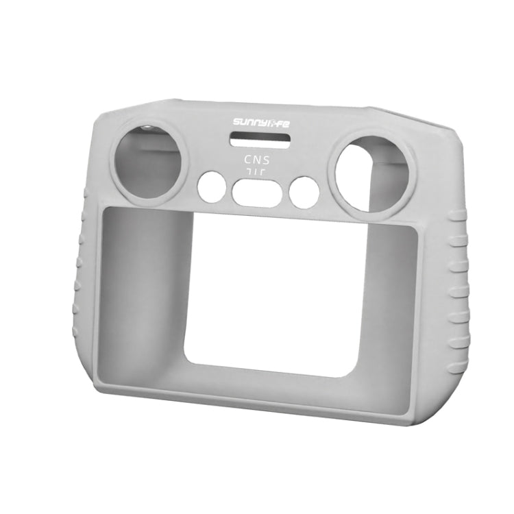 Sunnylife For DJI RC Remote Control Silicone Protective Case, Style: With Hood (Gray), For DJI RC With Hood (Black), For DJI RC With Hood (Gray), For Mini 3 Pro DJI RC Without Hood (Black), For DJI RC Without Hood (Gray)
