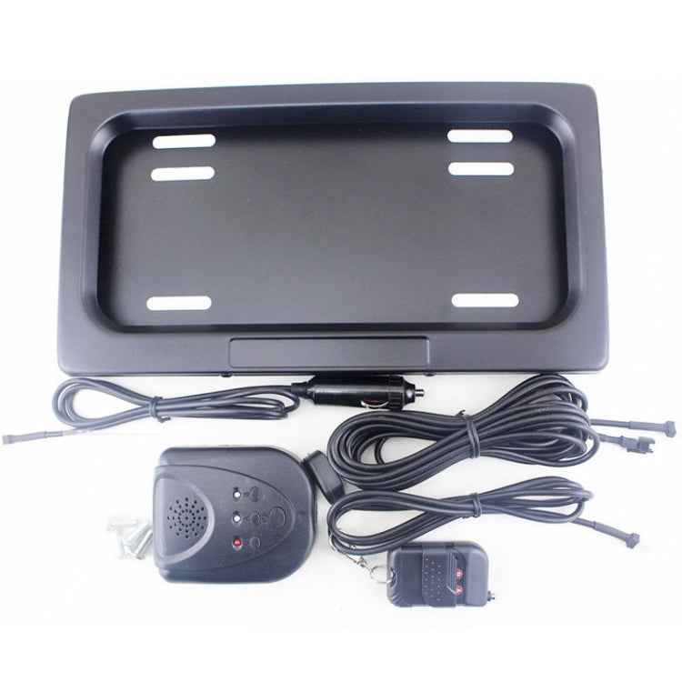 US Standard Rolling Shutter Car License Plate Frame License Plate Bracket