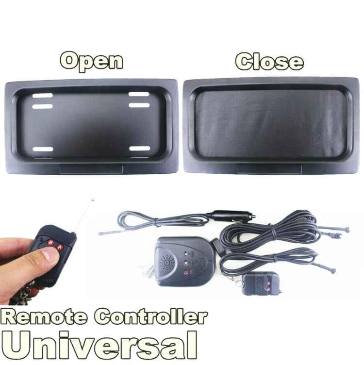 US Standard Rolling Shutter Car License Plate Frame License Plate Bracket