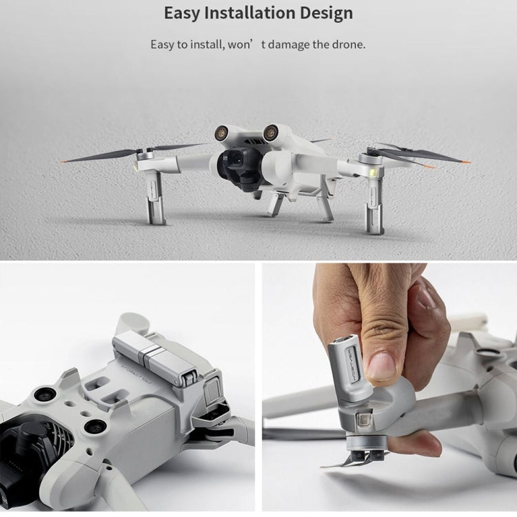 PGYTECH For DJI Mini 3 Pro Raised Landing Gear ,Can Increase 25mm