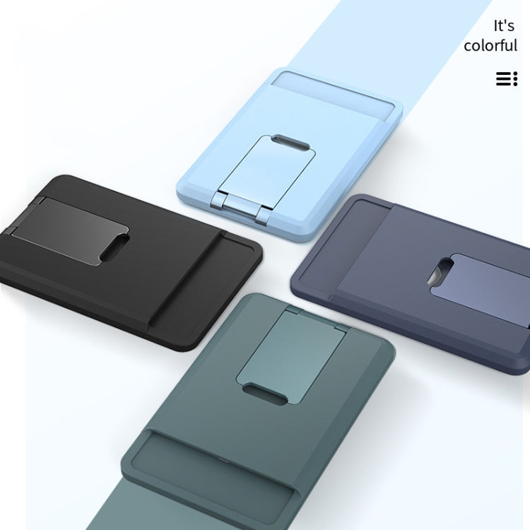 CY133H Silicone Magnetic Phone Holder with Card Holder Function