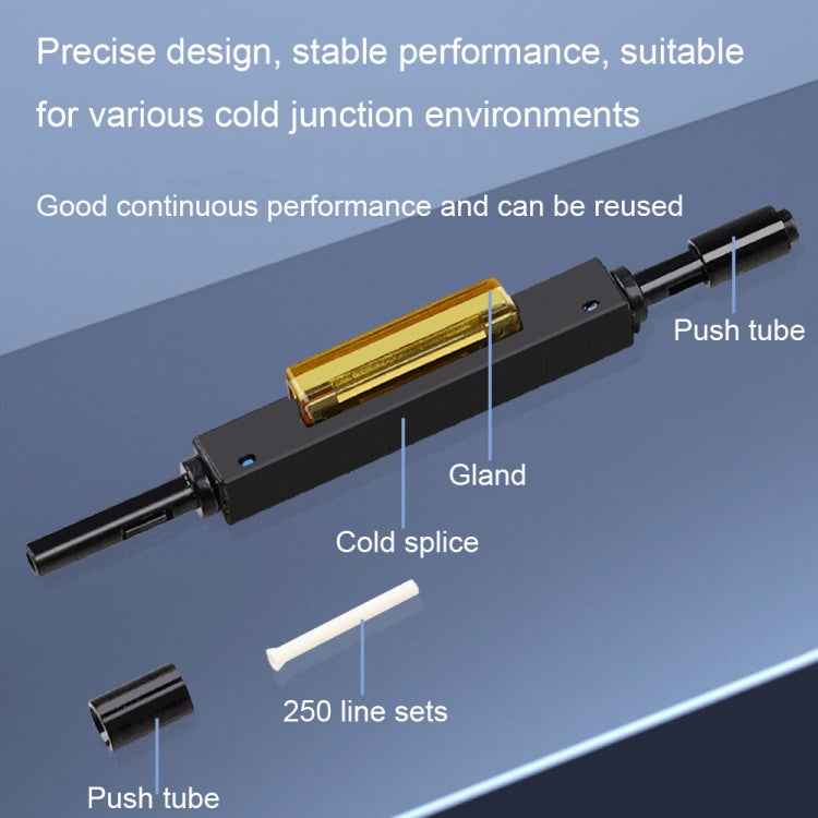 5 PCS L925B Efficient and Stable Optical Fiber Optic Cold Splices