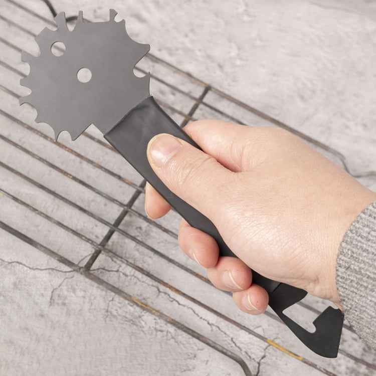 Grill Scraper Fits Any Grilling Grate or Griddle With Bottle Opener