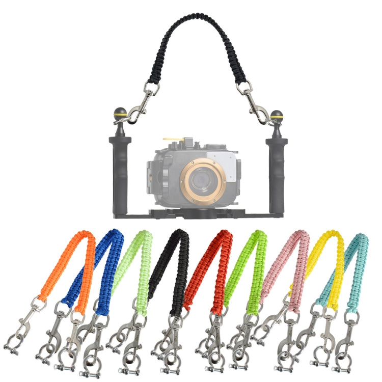 KEEP DIVING RP-D01 Diving Camera Tray Handle Rope Lanyard Strap, Royal Blue, Red, Green, Pink, Black, Yellow, Orange