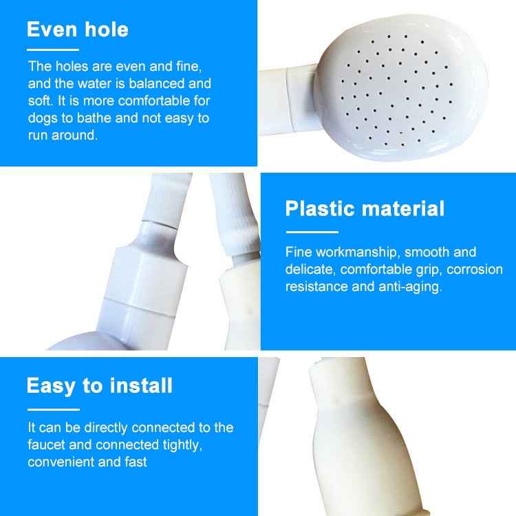 Round Shape High Pressure Handheld Shower Head Water Saving Bathroom Accessories