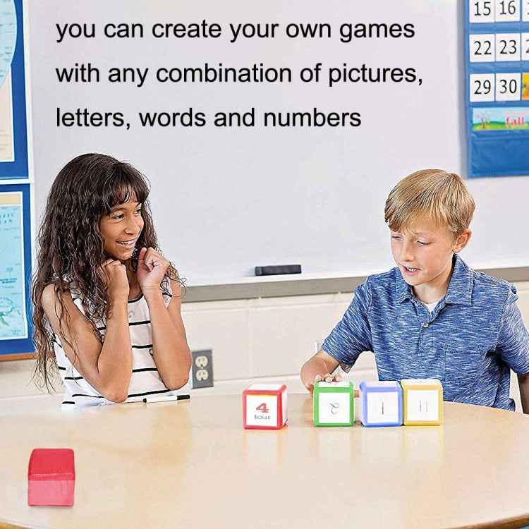 4 PCS / Set Portable Dice Toys Storage Bag Educational Early Education Toy