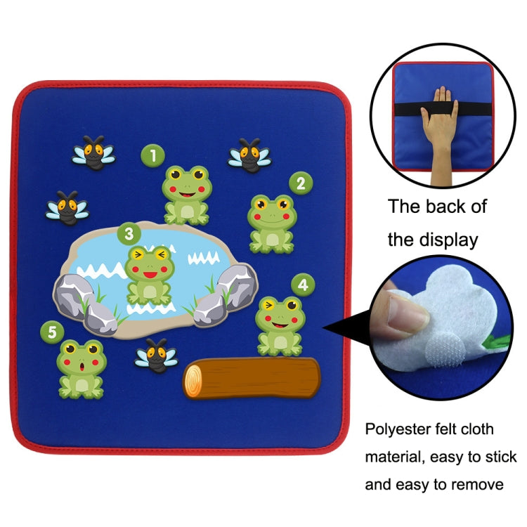 Story Felt Board Nursery Rhyme Storyboard Educational Early Education Toys, Story Felt Board