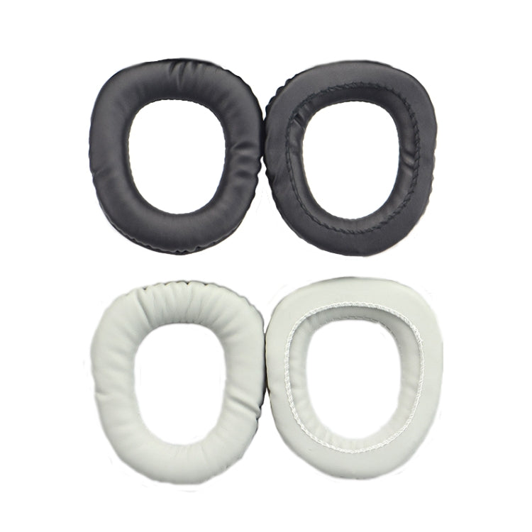 2 PCS Headphones Foam Cover Headphone Accessories For SOMIC G909/G909N, Gray, Black