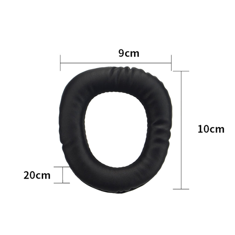 2 PCS Headphones Foam Cover Headphone Accessories For SOMIC G909/G909N, Gray, Black
