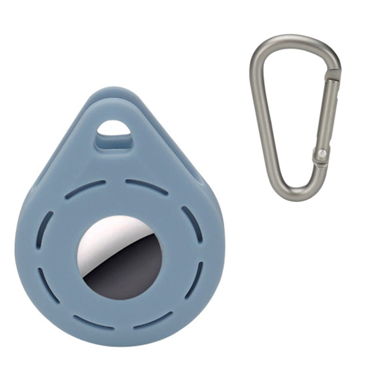 Location Tracker Anti-Lost Silicone Protective Cover For AirTag 2nd Gen / AirTag 1st Gen, Lime White, Mint Green, Orange, Black, Red, Yellow, Denim Blue, Wine Red, Ink Green, Noon Blue, Pink, Coral Color, Transparent, Luminous Green, Luminous Blue+Buck...