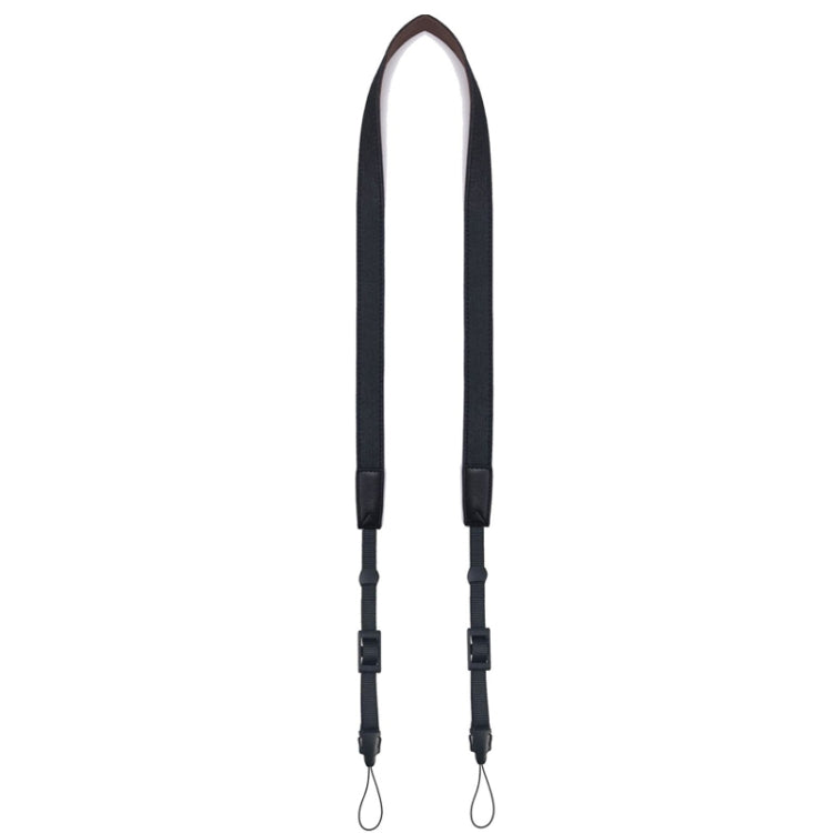 CH-006 Decompression Camera Photography Strap Telescope Shoulder Strap, Black, Coffee