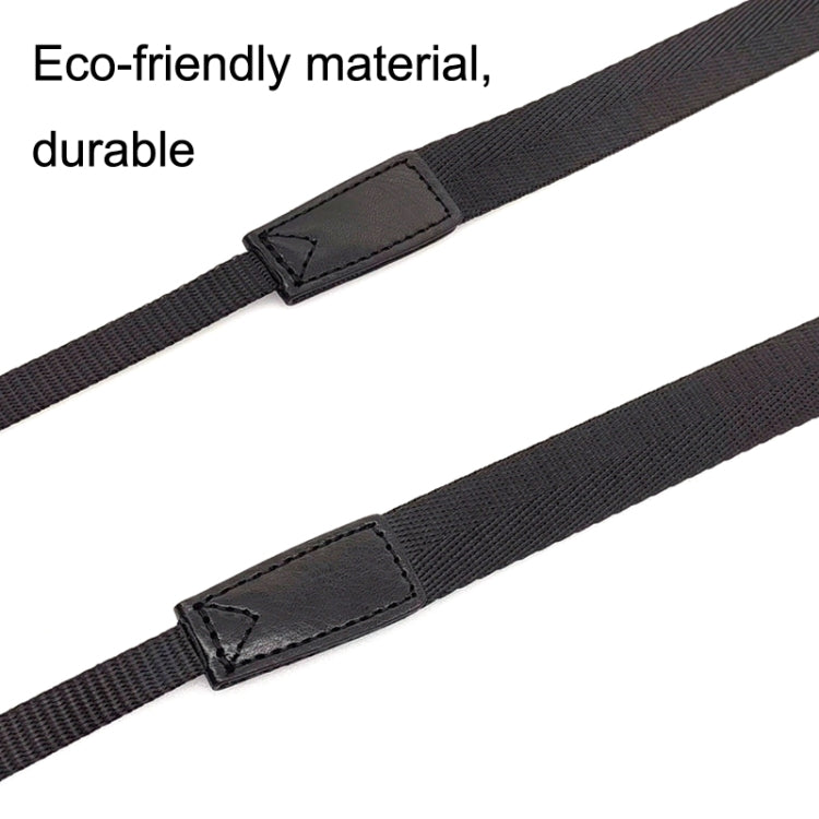 CH-006 Decompression Camera Photography Strap Telescope Shoulder Strap, Black, Coffee