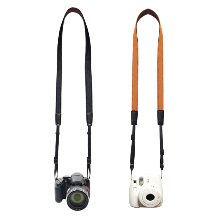 CH-006 Decompression Camera Photography Strap Telescope Shoulder Strap, Black, Coffee