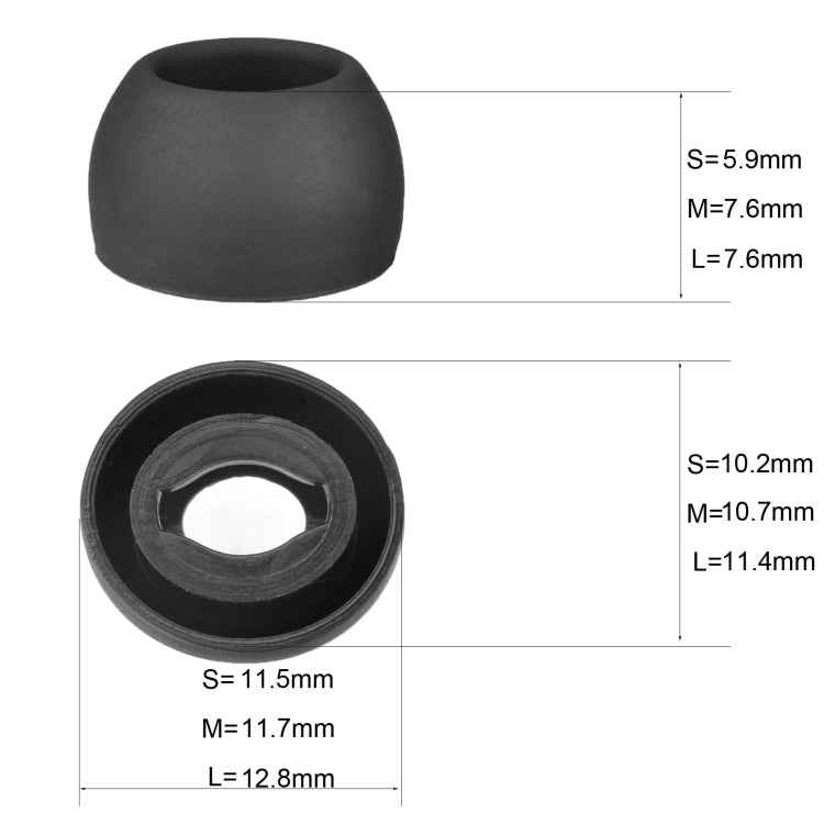 6 PCS Silicone Earplugs For TWS Samsung Galaxy Buds Pro