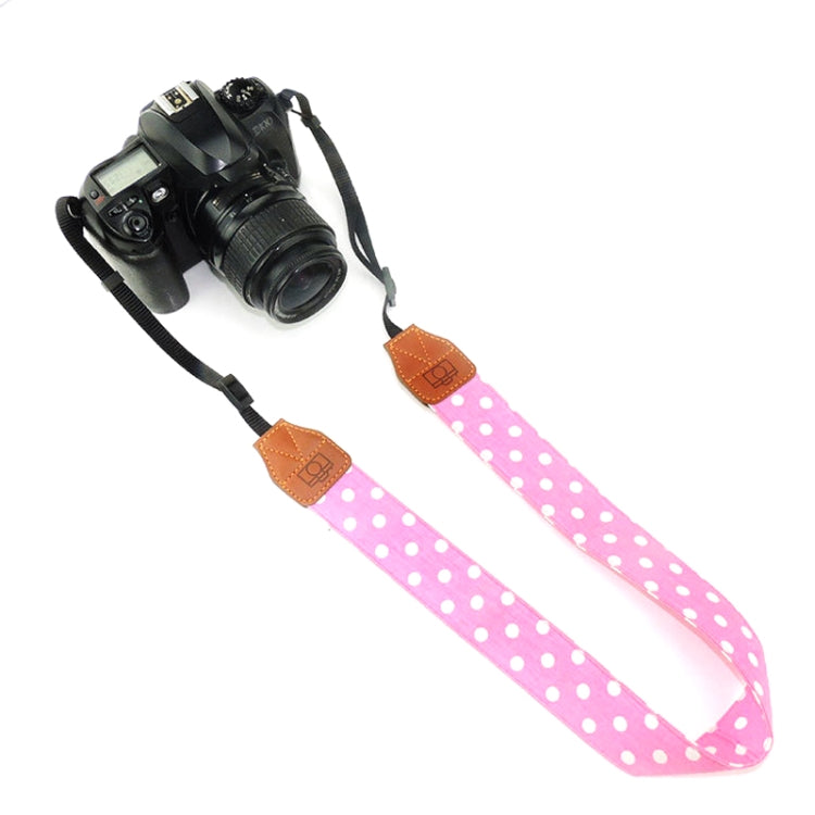 Multi-color Shoulder Neck Strap SLR Retro Camera Shoulder Strap, White, Blue, Black, Wine Red, Rose Pink