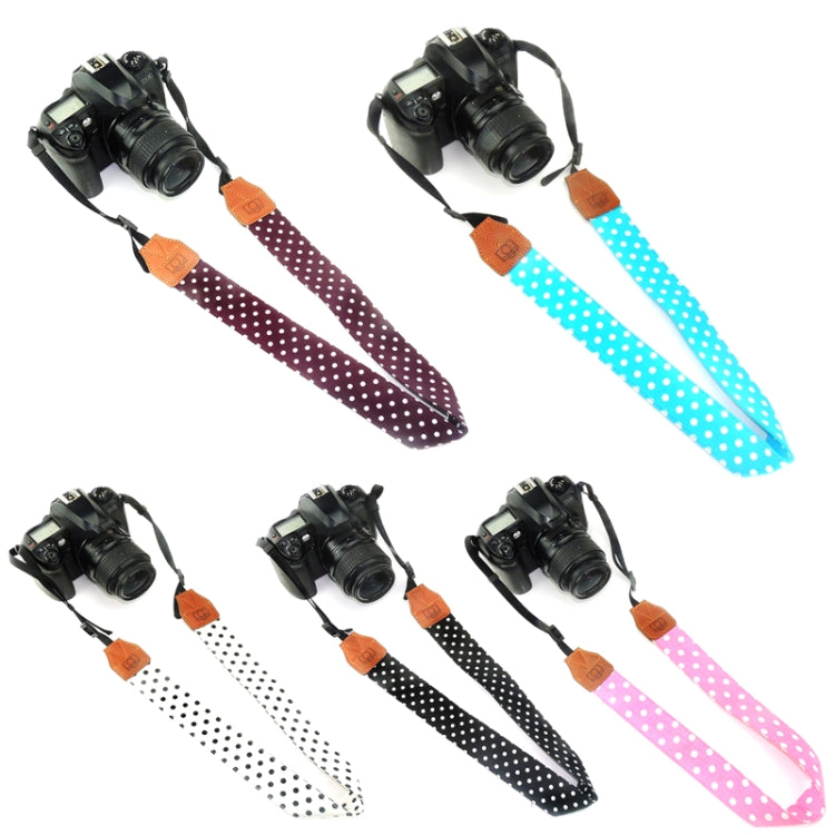 Multi-color Shoulder Neck Strap SLR Retro Camera Shoulder Strap, White, Blue, Black, Wine Red, Rose Pink