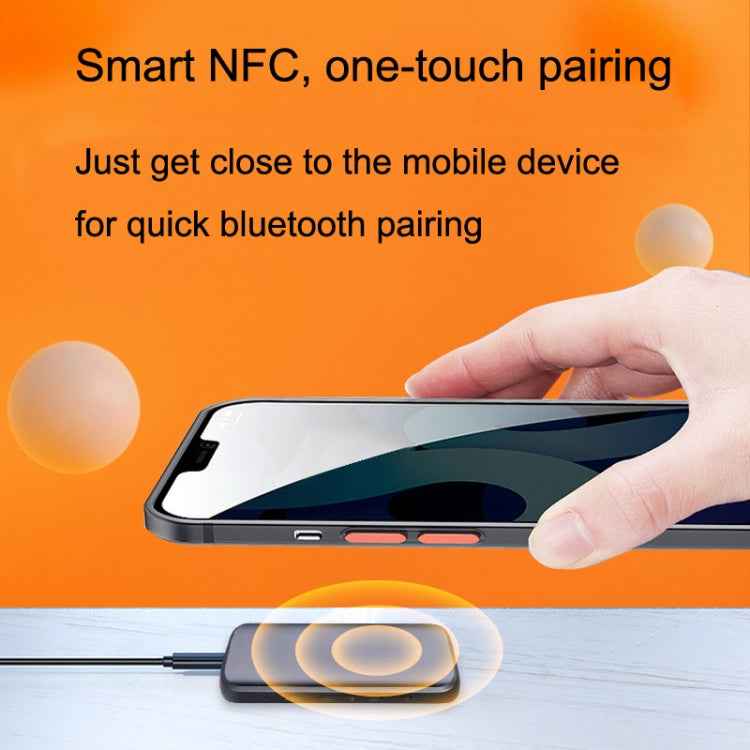 T40 2 In 1 Bluetooth 5.1 Receiver NFC Transmitter Car AUX Adapter