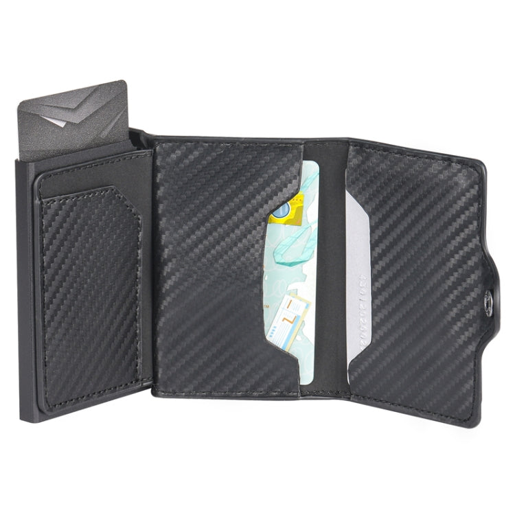FY2108 Tracker Wallet Metal Card Holder for AirTag 2nd Gen / AirTag 1st Gen, Crazy Horse (Black), Crazy Horse (Coffee), Crazy Horse (Red), Crazy Horse (Green)
